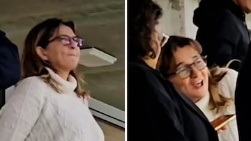 Mbappé’s mother caught singing Real Madrid’s anthem in Santiago Bernabéu VIP box