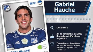 Millonarios oficializa la llegada de Gabriel Hauche