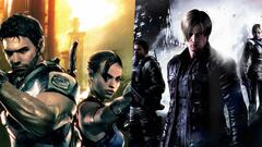 Resident Evil 5 y 6.