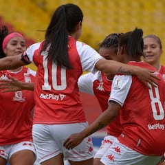 Santa Fe domina en la previa del clásico ante Millonarios