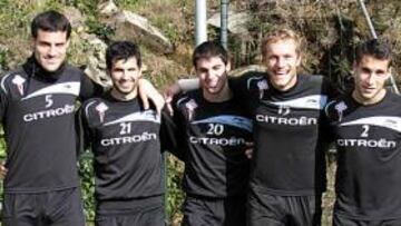 <b>PRODUCTOS DE SACRISTÁN. </b>Túñez, Álex López, Toni, Yoel y Hugo Mallo debutaron en el Celta de la mano de Eusebio Sacristán.