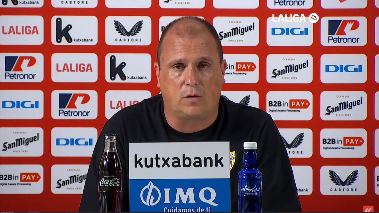 Alberto Lasarte “Nos va a venir bien el parón”