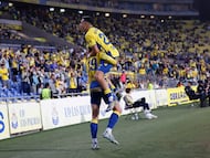 17/04/26 PARTIDO SEGUNDA DIVISION JORNADA 36
LAS PALMAS - LEGANES
PRIMER GOL ESTANIS PEDROLA 1-0 ALEGRIA