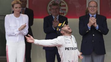 Lewis Hamilton fue el ganador del GP de M¨®naco.
