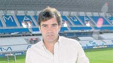 <b>TRANQUILO. </b>Marcos Alonso posa para AS en La Rosaleda.