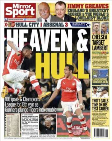 Portadas de la prensa deportiva