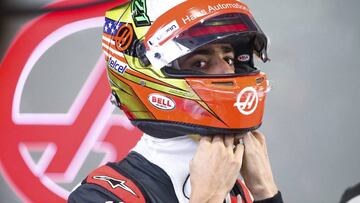 Esteban Gutiérrez en Singapur.