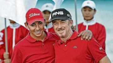 Larrazábal y Jiménez, ayer.