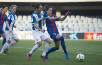 Victoria del Barcelona en el derbi contra el Espanyol