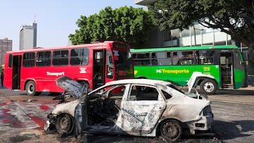 “Arde Jalisco, sede del Mundial 2026, por operativo contra el narcotráfico”