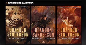 Trilogía Nacidos de la bruma o Mistborn