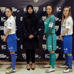 La hija del jeque Al-Thani es el alma del Málaga femenino