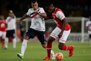 Santa Fe abrió la fase de grupos de la Libertadores en El Campín. Su próximo partido será ante Corinthians en Brasil.