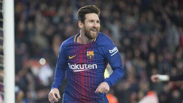 Messi, jugador del Barcelona.