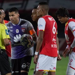 Santa Fe empata ante Equidad con un Castellanos brillante