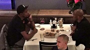 Kobe Bryant y Durant se van de cena por Oklahoma City