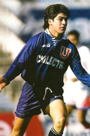 Marcelo Salas (U) fue goleador en 1994 con 13 goles, junto a Reinoso.