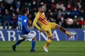 02/01/22 PARTIDO PRIMERA DIVISION 
RCD MALLORCA - FC BARCELONA 
Ruben Sanchidrian (11) Linares Deportivo
Jordi Alba 