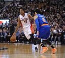 Los Raptors y DeRozan (23) no dan opciones a los Knicks