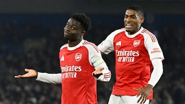 An early Bukayo Saka strike was just enough for Arsenal to take all three points at Brighton and extend their lead at the top of the table.