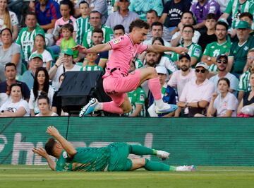 Pedrosa, en el Betis-Espanyol.