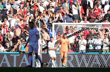 Unai Simón anotó, en propia puerta, el 1-0 para los croatas.