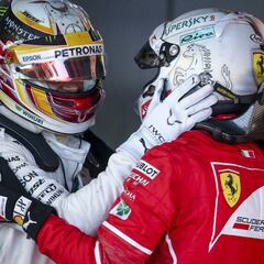 Hamilton y su lucha con Vettel: "Es el mejor contra el mejor"