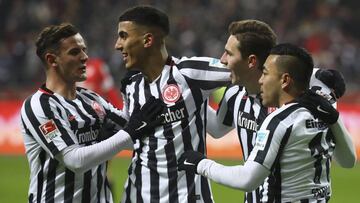 Marco Fabián y el Eintracht Frankfurt están en puestos de Champions
