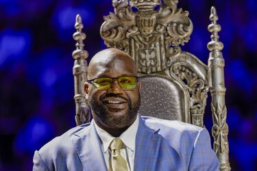 Desde el 13 de febrero de 2024 esta historia ha cambiado.  El '32' de Shaquille O'Neal ya cuelga del techo del pabellón. 