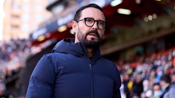 José Bordalás, entrenador del Valencia.