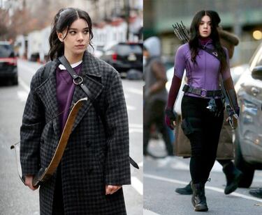 Hawkeye: primeras imágenes de Hailee Steinfield con el traje de Kate Bishop