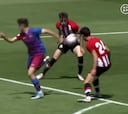 El abuso de gol que corona al Barça como mejor juvenil de España: la asistencia es inolvidable