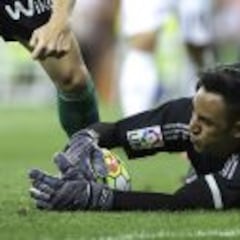 Keylor también sostiene al Madrid de Zizou con 28 paradas