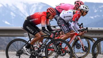 Pello Bilbao se qued&oacute; con la etapa reina del Tour de los Alpes, Nairo Quintana fue el mejor colombiano en el cuarto puesto. Mal d&iacute;a para los del Ineos