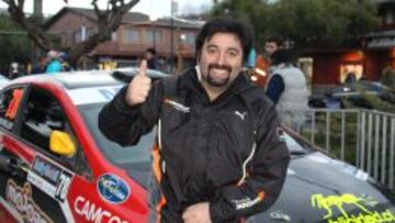 Tirso Gonzalo, uno de los 'pilotos solitarios' del Rally Mobil