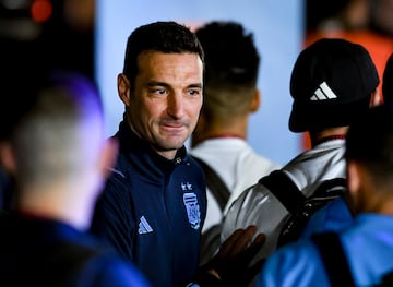 El seleccionador argentino, Lionel Scaloni.