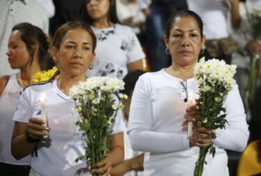 El emocionante homenaje de Atlético Nacional al Chapecoense