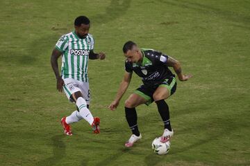 Nacional gana a Equidad con goles de Baldomero y Duque