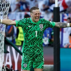 Jordan Pickford, a la altura de Casillas y Buffon