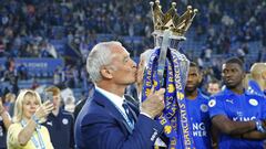 Ranieri, durante la celebraci&oacute;n.