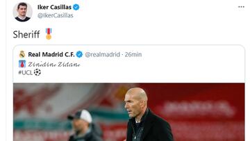 El elogio de Iker a Zidane