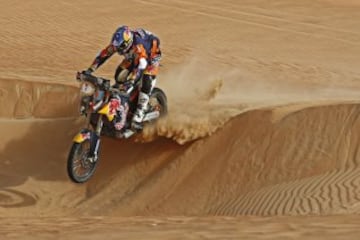 Marc Coma durante el Rally Desert Challenge en 2015