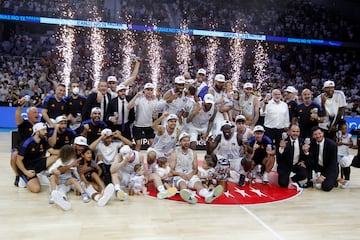 El Real Madrid, campeón de la ACB.