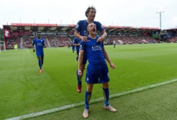 Jornada 4: Bournemouth - Leicester City (1-1).