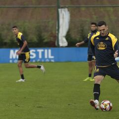 Alivio para Idiakez: Lucas Pérez se entrena y estará en Sabadell