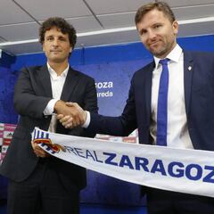 Idiákez: "Soy consciente de la grandeza del Real Zaragoza"