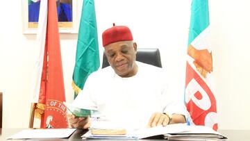 Orji Kalu, senador en Nigeria.