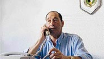 <b>GESTIONES ESTÉRILES</B> José Manuel Quintano, presidente del Burgos, no pudo cubrir el pago del dinero.