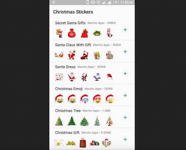 Novedades WhatsApp: Cómo descargar gratis sus nuevos stickers de Navidad