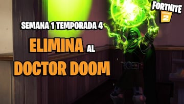Desaf¨ªo de Fortnite: ?c¨®mo eliminar al Doctor Doom en Dominio de Doom?